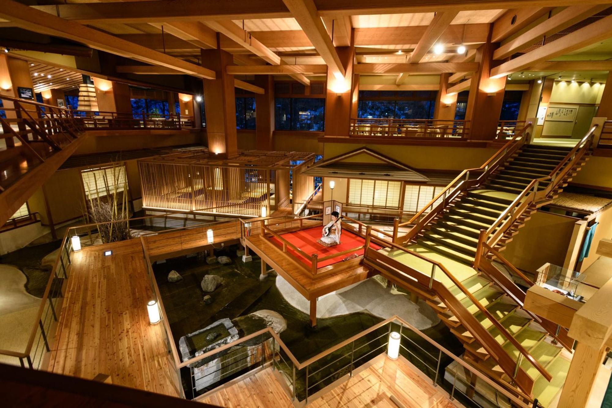 Ookawaso Hotel Aizuwakamatsu Eksteriør billede